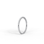 0.18CTW Half Eternity Stackable Ring - 