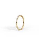 0.18CTW Half Eternity Stackable Ring - 