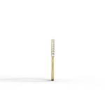 0.18CTW Half Eternity Stackable Ring - 