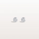 Lab Diamond Blossom Stud Earrings - Earrings