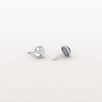 Lab Diamond Blossom Stud Earrings - Earrings