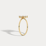 0.51CTW Lab Grown Diamond Floral Ring - Rings