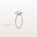 2CTW Lab Grown Diamond Toi Et Moi Engagement Ring In 14K Solid Gold/Platinum - Rings