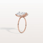 6CTW Lab Grown Diamond Toi Et Moi Engagement Ring In 14K Solid Gold/Platinum - Rings