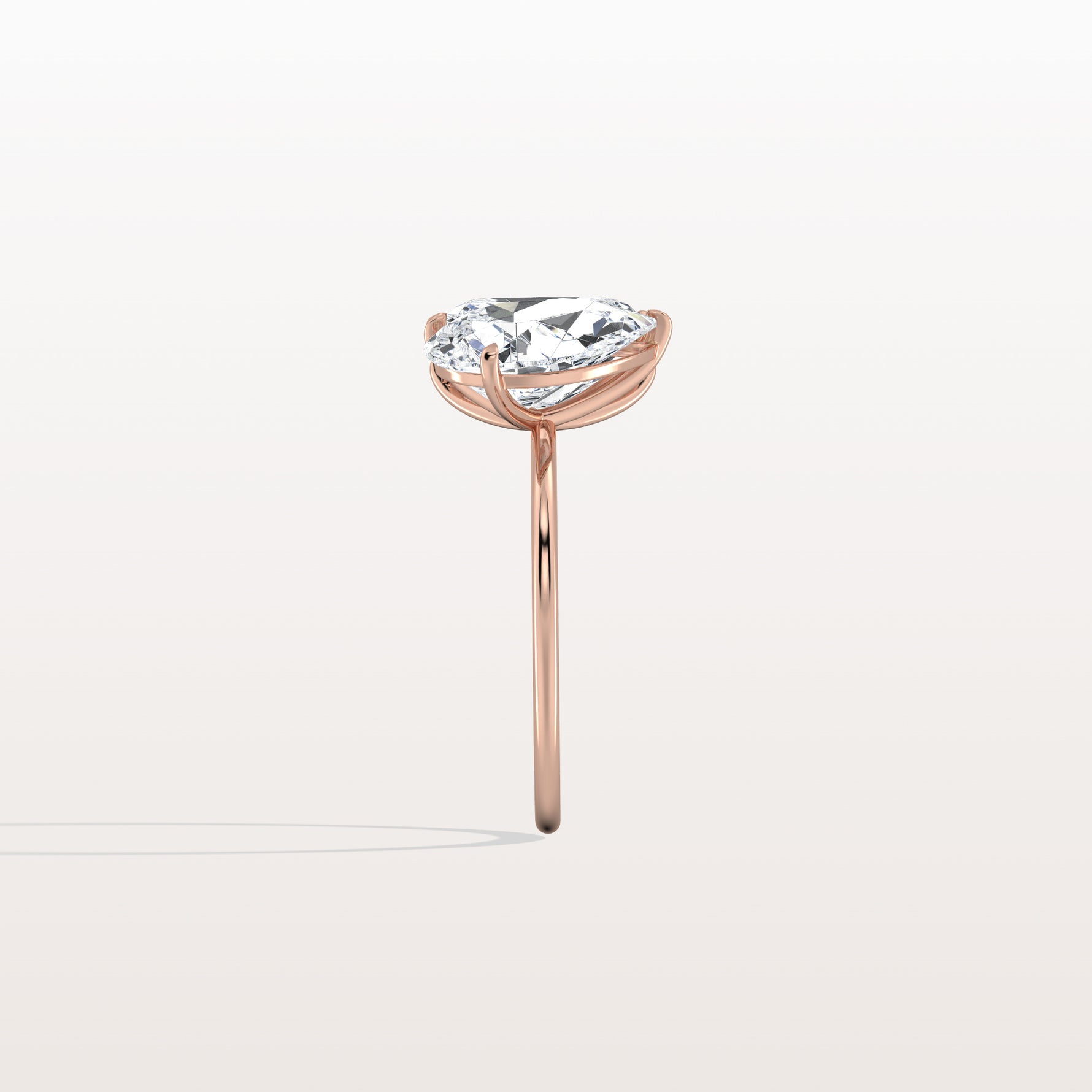 6CTW Lab Grown Diamond Toi Et Moi Engagement Ring In 14K Solid Gold/Platinum - Rings