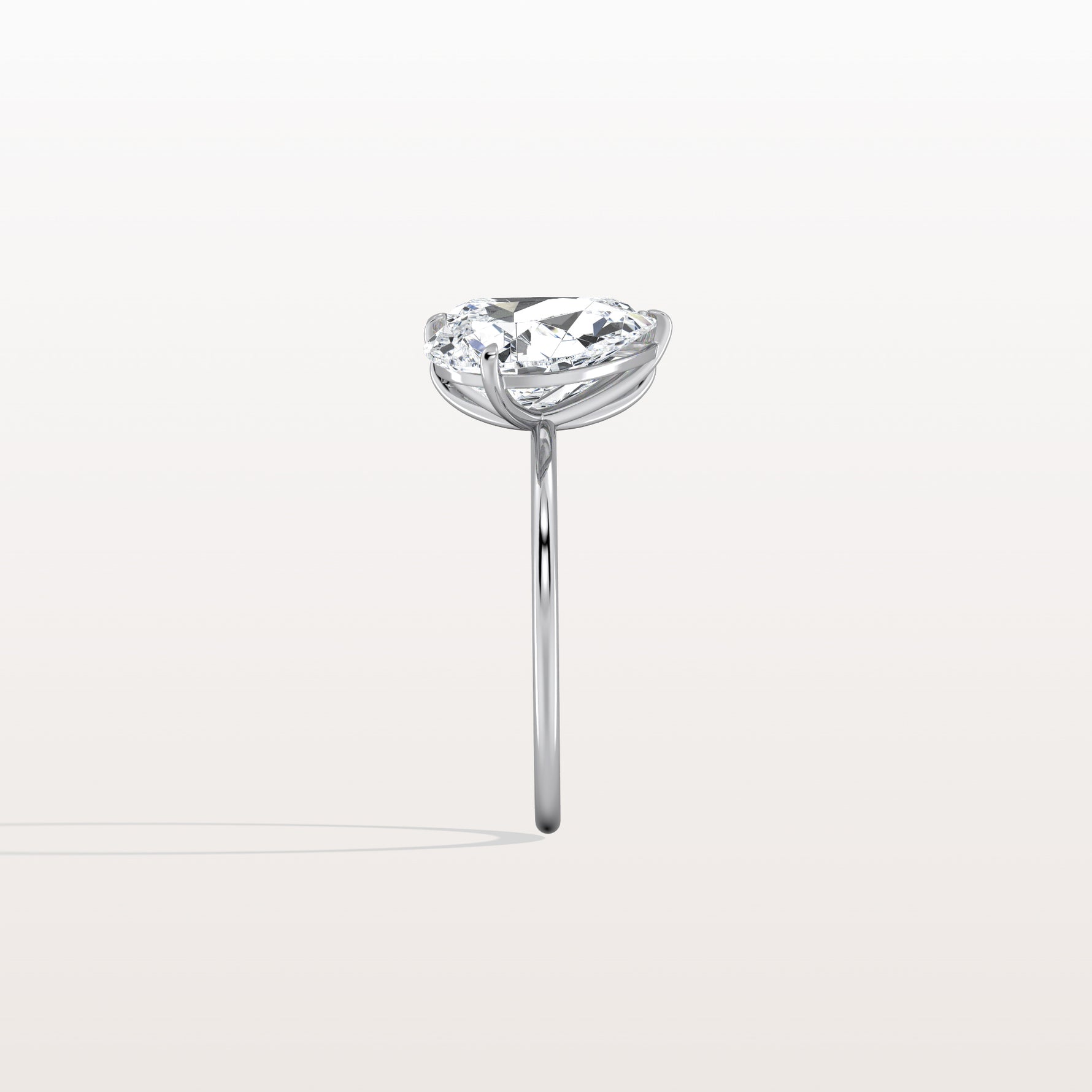 6CTW Lab Grown Diamond Toi Et Moi Engagement Ring In 14K Solid Gold/Platinum - Rings