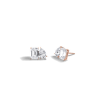 8CTW Lab Diamond Toi Et Moi Stud Earring - Earrings