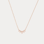 Pear Lab Grown Diamond Cluster Necklace - Necklaces