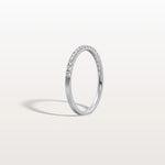Lab Diamonds Stackable Pave Wedding Band - Rings