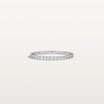 Lab Diamonds Stackable Pave Wedding Band - Rings