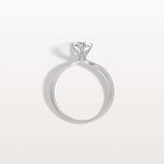 1CT Pear Cut Lab Diamond Engagement Ring In 14K Gold - Rings