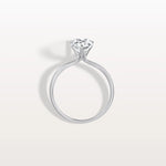 2CT Pear Cut Lab Diamond Engagement Ring In 14K Gold - Rings