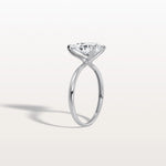 2CT Pear Cut Lab Diamond Engagement Ring In 14K Gold - Rings