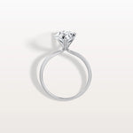3CT Pear Cut Lab Diamond Engagement Ring In 14K Gold - Rings