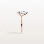 2CT Pear Cut Lab Diamond Engagement Ring In 14K Gold - Rings